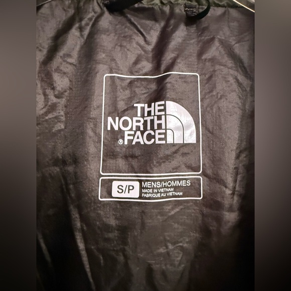 The North Face Green TNF Eco Zip Up Thermoball Down Puffer Jacket Mens Size S - Picture 2 of 5